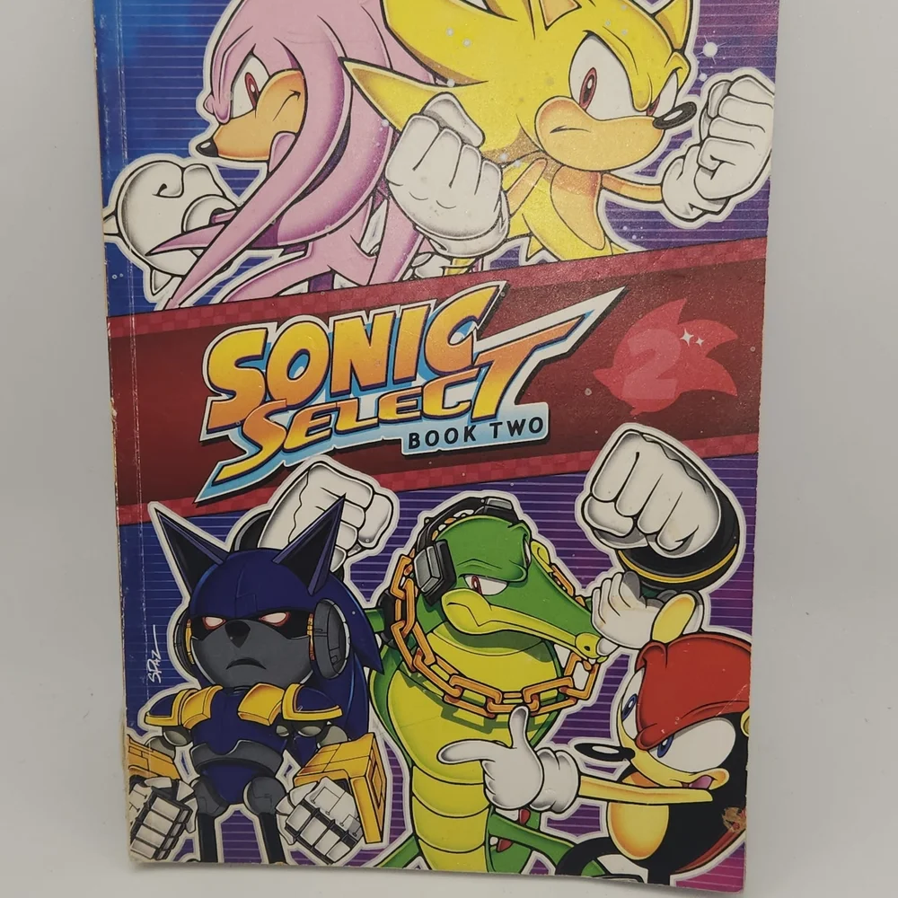 SONIC‎ SELECT BOOK TWO 2 TPB ARCHIE VERY RARE OOP Used